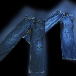 2 Pair Boys Jeans 🎱 Years 🧧Confort
